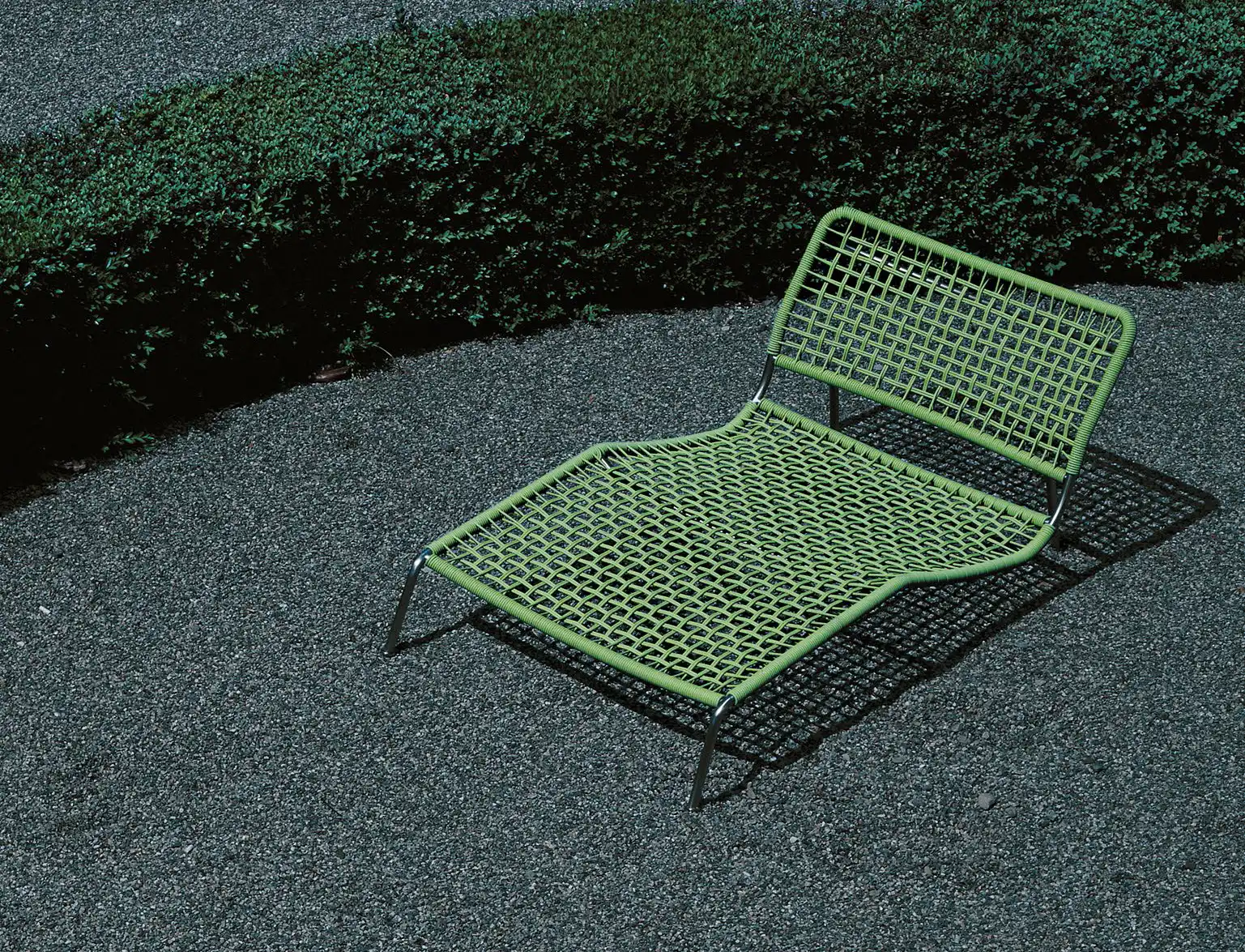 chaise longue modern pool lounger alm studio 