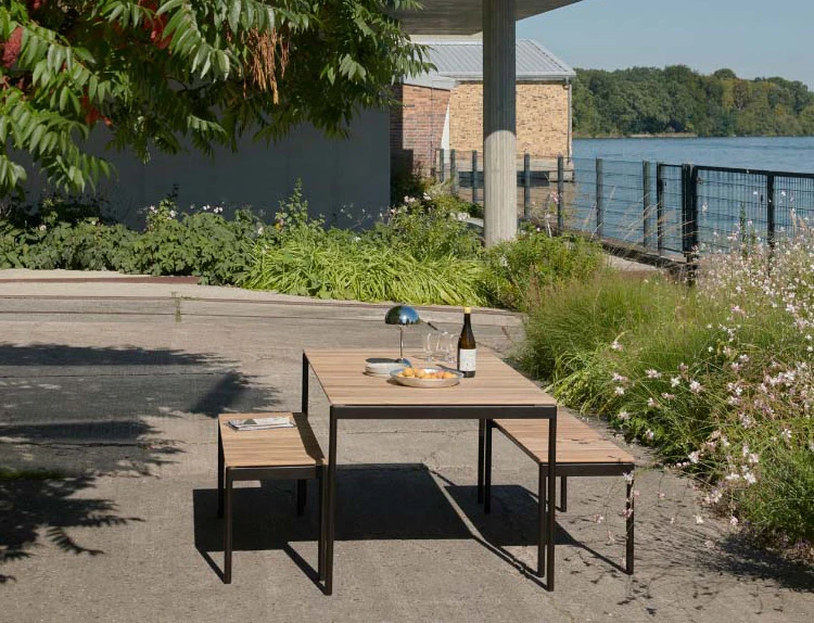 outdoor dining table lebanon high end outdoor dining tables alm studio 4
