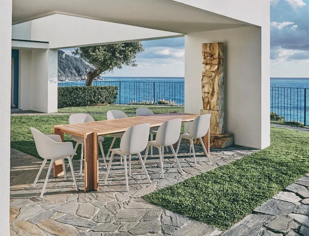 outdoor dining table lebanon high end outdoor dining tables alm studio 7